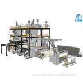 SMS non-woven fabric three-in-one combined machine